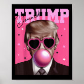 Trump Shirt für Kinder Männer Frauen Donald Trump Poster (Vorne)