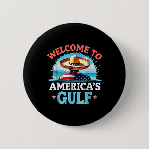 Trump Shirt Gulf of US America Shirt Gulf America Button
