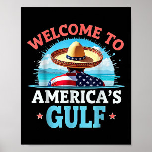 Trump Shirt Gulf of US America Shirt Gulf America Poster