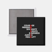 Trump-Shirt Magnet (Vorderseite/Rückseite)