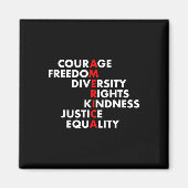 Trump-Shirt Magnet (Vorne)