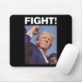 Trump Shot 2024 Mousepad (Mit Mouse)
