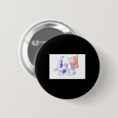 Trump Shot At 2024 Button (Vorne & Hinten)