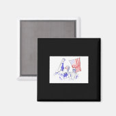 Trump Shot At 2024 Magnet (Vorderseite/Rückseite)