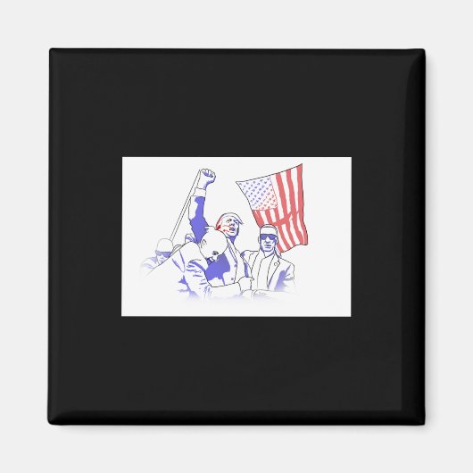 Trump Shot At 2024 Magnet (Vorne)