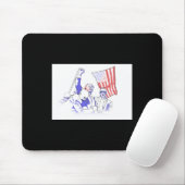 Trump Shot At 2024 Mousepad (Mit Mouse)