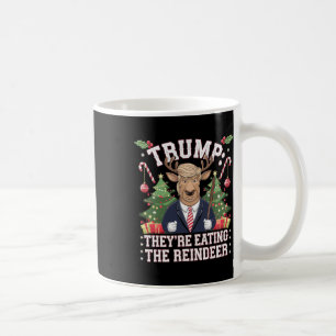 Trump, sie essen den Weihnachtsmann des Rentiers Kaffeetasse