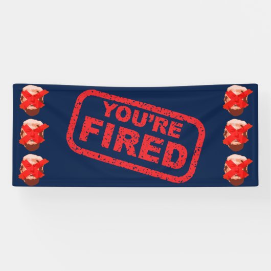 Trump Sie sind ein Party des verbitterten Amtsenth Banner (Horizontal)