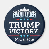 Trump-Sieg Magnet (Vorne)
