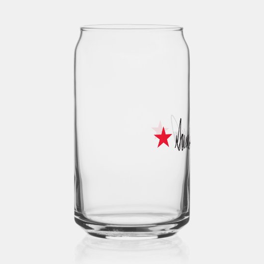 Trump-Signatur Dosenglas (Rechts)