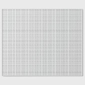 Trump-Signatur Geschenkpapier (Flach)