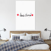 Trump-Signatur Leinwanddruck (Insitu (Schlafzimmer))
