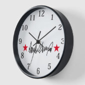 Trump-Signatur Uhr (Winkel)