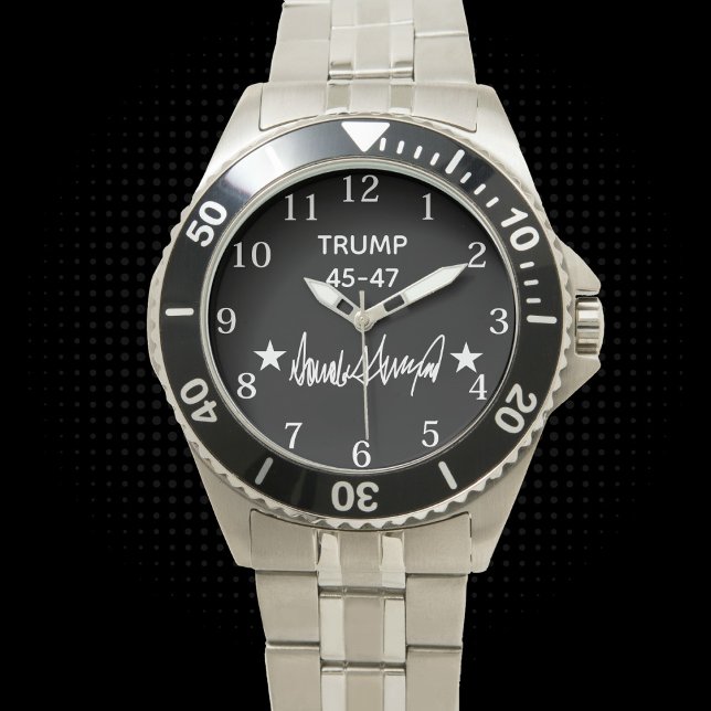 Trump Signature 45-47 Armbanduhr (Von Creator hochgeladen)