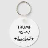 Trump Signature 45-47 Schlüsselanhänger (Vorderseite)