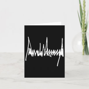 Trump Signature Usa Mega 47. Präsident Pro-trump Karte