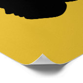 TRUMP SILHOUETTE POSTER (Ecke)