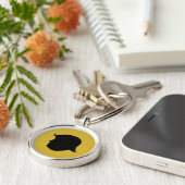 TRUMP SILHOUETTE SCHLÜSSELANHÄNGER (Seite)