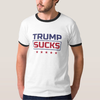 Trump Sind zum Kotzen farbigen Schriftart T-Shirt