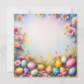 Trump sitzt auf der Rakete Feiertagskarte (Rückseite)