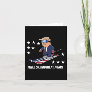 Trump Ski Usa - Skifahren wieder großartig Karte