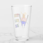 Trump Skis in Jeans Glas (Rückseite)