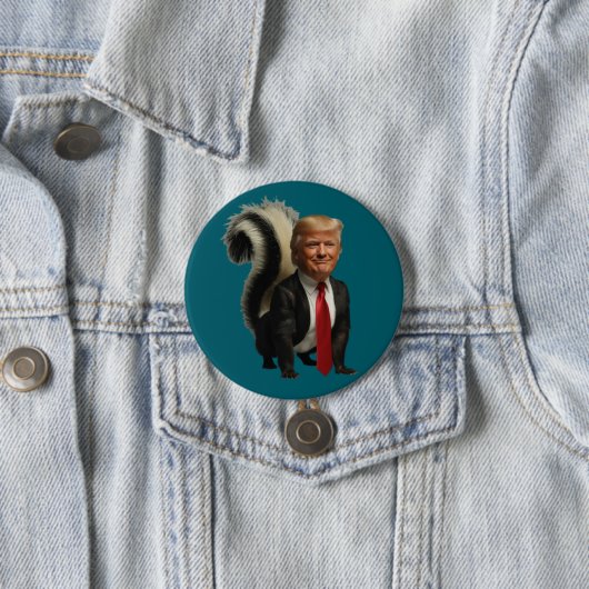 Trump Skunk Button (Beispiel)