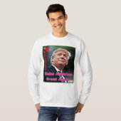 Trump Slogan Basic Long Sleeve T - Shirt (Vorne ganz)