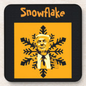 Trump/Snowflake-Getränkekoaster Getränkeuntersetzer (Vorderseite)
