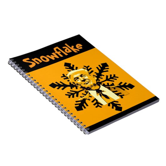 Trump/Snowflake Notebook Notizblock (Rechte Seite)