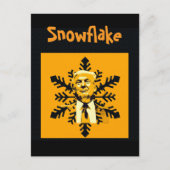 Trump/Snowflake Postcard Postkarte (Vorderseite)