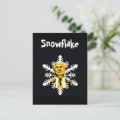 Trump/Snowflake Postcard Postkarte (Stehend Vorderseite)
