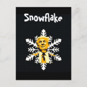 Trump/Snowflake Postcard Postkarte (Vorderseite)
