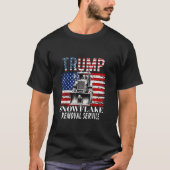 Trump Snowflake Remoting Service Funny Donald Trum T-Shirt (Vorderseite)