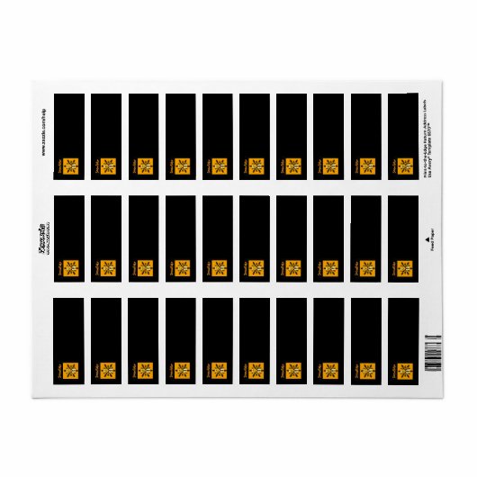 Trump/Snowflake-Rücksendeadresse (Vorne)