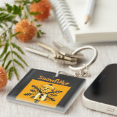 Trump/Snowflake-Schlüsselanhänger Schlüsselanhänger (Vorderseite rechts)