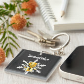 Trump/Snowflake-Schlüsselanhänger Schlüsselanhänger (Vorderseite rechts)