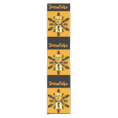 Trump/Snowflake Table Runner Kurzer Tischläufer (Vorderseite)