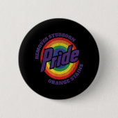 Trump soll Stubborn Orange Stains Pride entfernen Button (Vorderseite)
