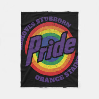 Trump soll Stubborn Orange Stains Pride entfernen Fleecedecke
