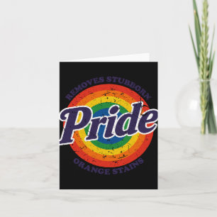 Trump soll Stubborn Orange Stains Pride entfernen Karte