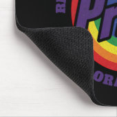 Trump soll Stubborn Orange Stains Pride entfernen Mousepad (Ecke)