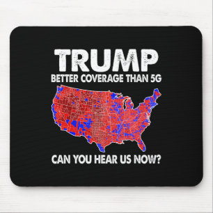 Trump sollte besser abdecken als 5 g Karte Trump 5 Mousepad