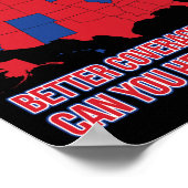 Trump sollte besser abdecken als eine politische K Poster (Ecke)