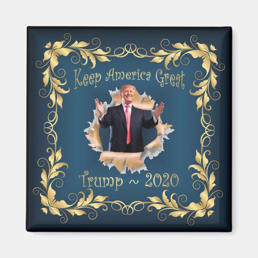 Trump Souvenir Breakout Gedenkmagazin ~ Magnet (Vorne)