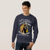 Trump Sozialist Sweatshirt (Vorne ganz)