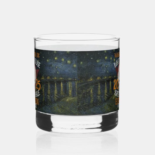 TRUMP Sperm Whale Explosion WHITE HOUSE 2025 Whiskyglas (Links)