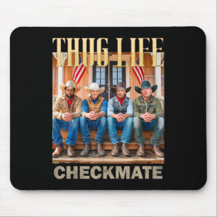 Trump Squad Thug Life Trump Vance Kennedy Elon Mousepad