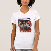 Trump Squad Vance Kennedy 45 47 USA Flag erobern T-Shirt (Vorderseite)