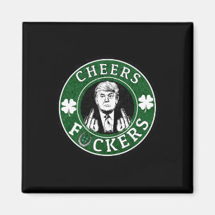 Trump St. Patrick’s Day Prost Ers Shamrock Patrick Magnet